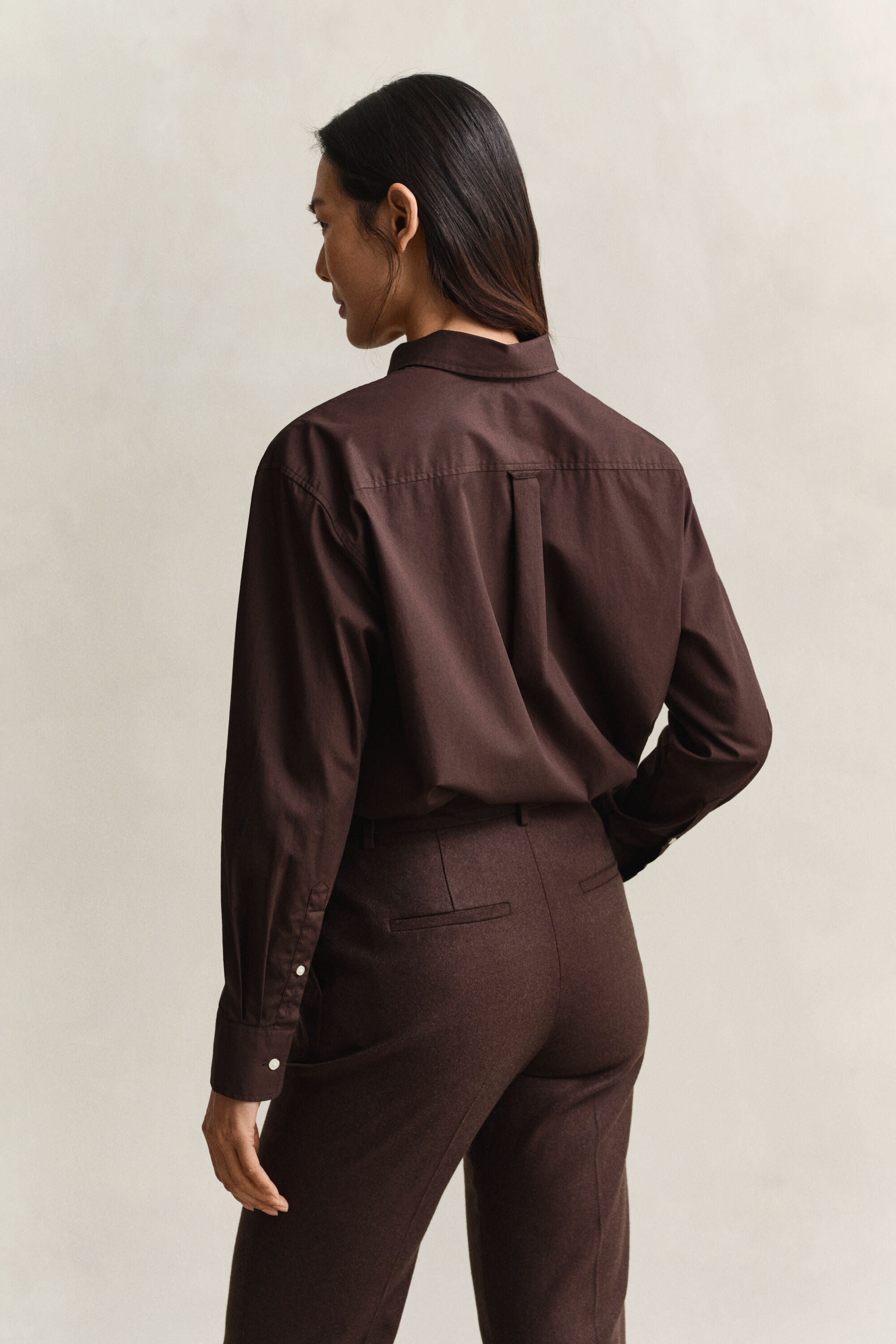 Regular Fit Classic Popeline Bluse