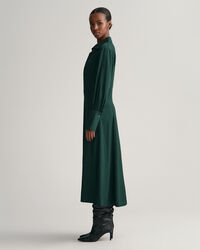 Slim Fit Kleid mit breiten Manschetten