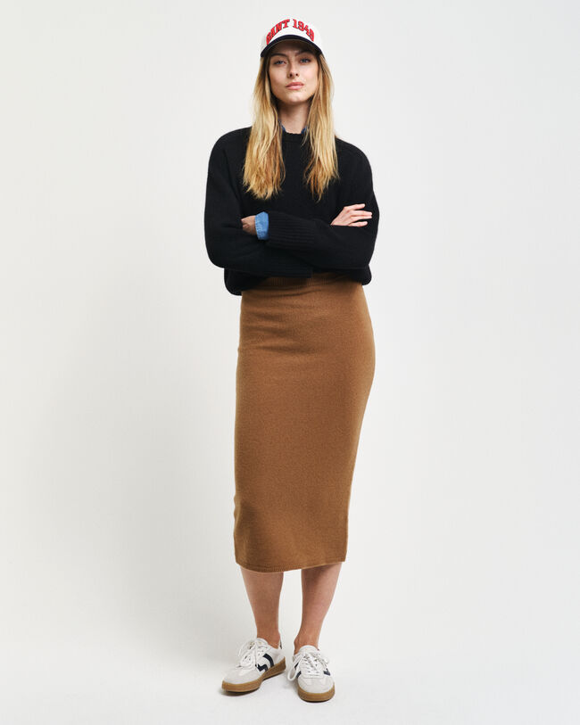 Strickrock aus Wolle