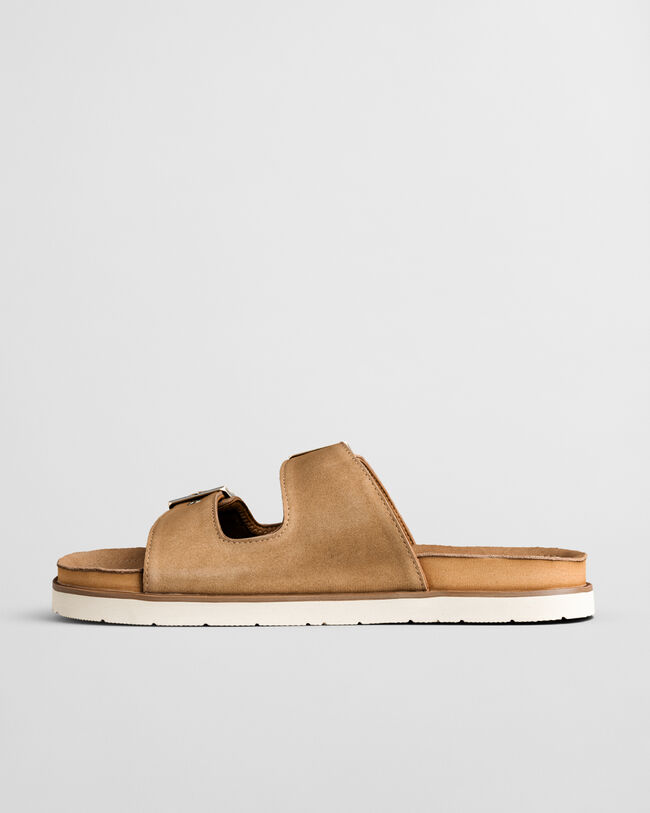 Fairfo Veloursleder-Sandale