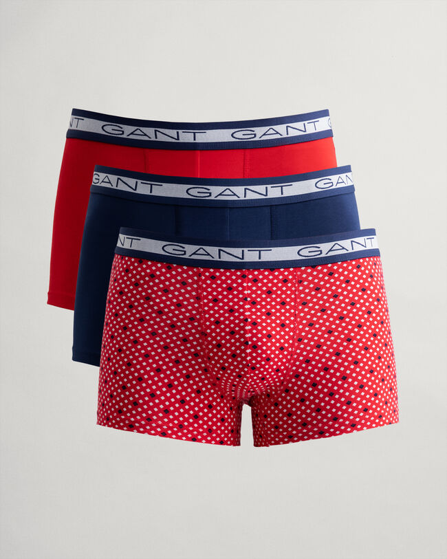 3er-Pack Diamond Dot Trunks