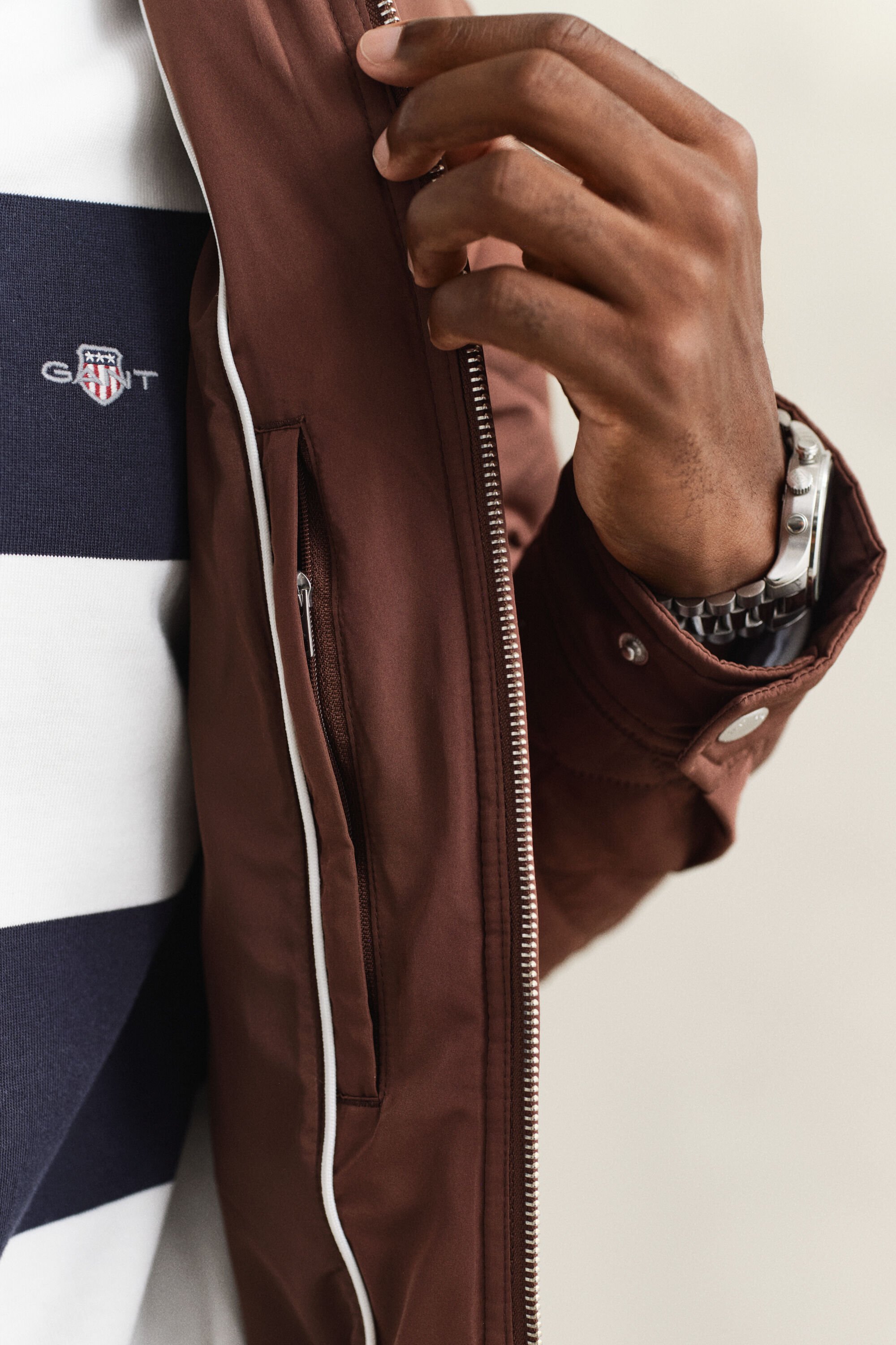 Gesteppter Windcheater