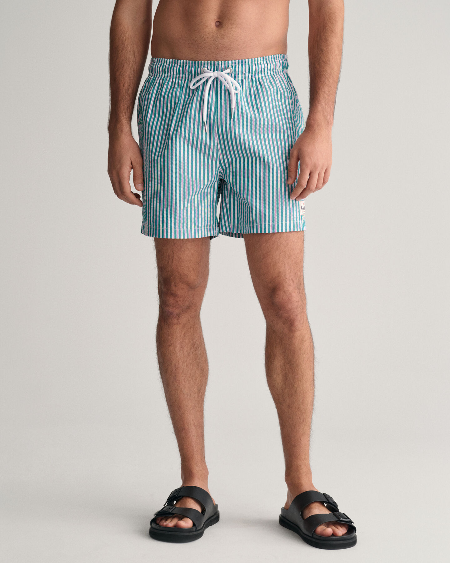 Seersucker Badeshorts