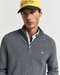 Troyer aus strukturierter Baumwolle