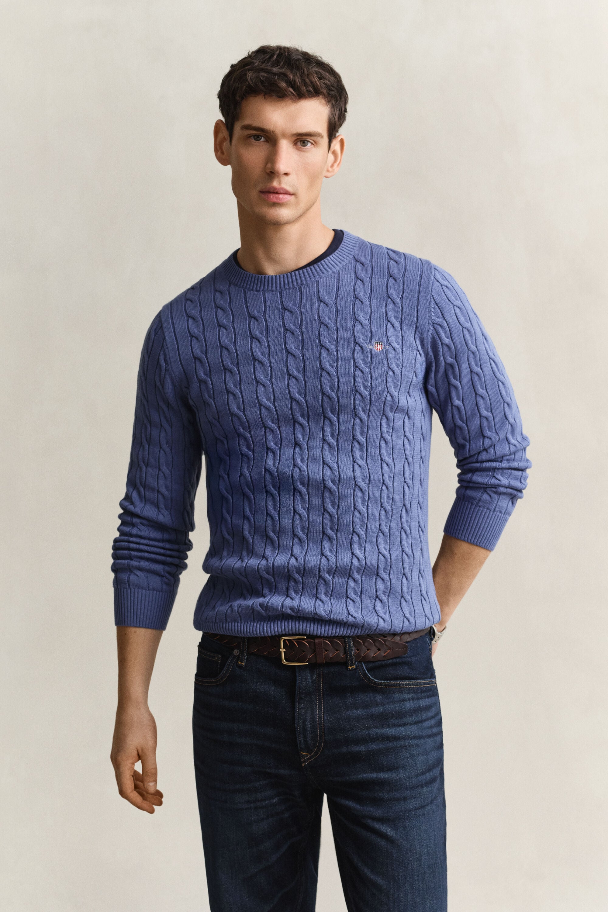 Classic Zopfstrickpullover