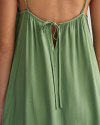 Maxikleid mit schmalen Tr&auml;gern