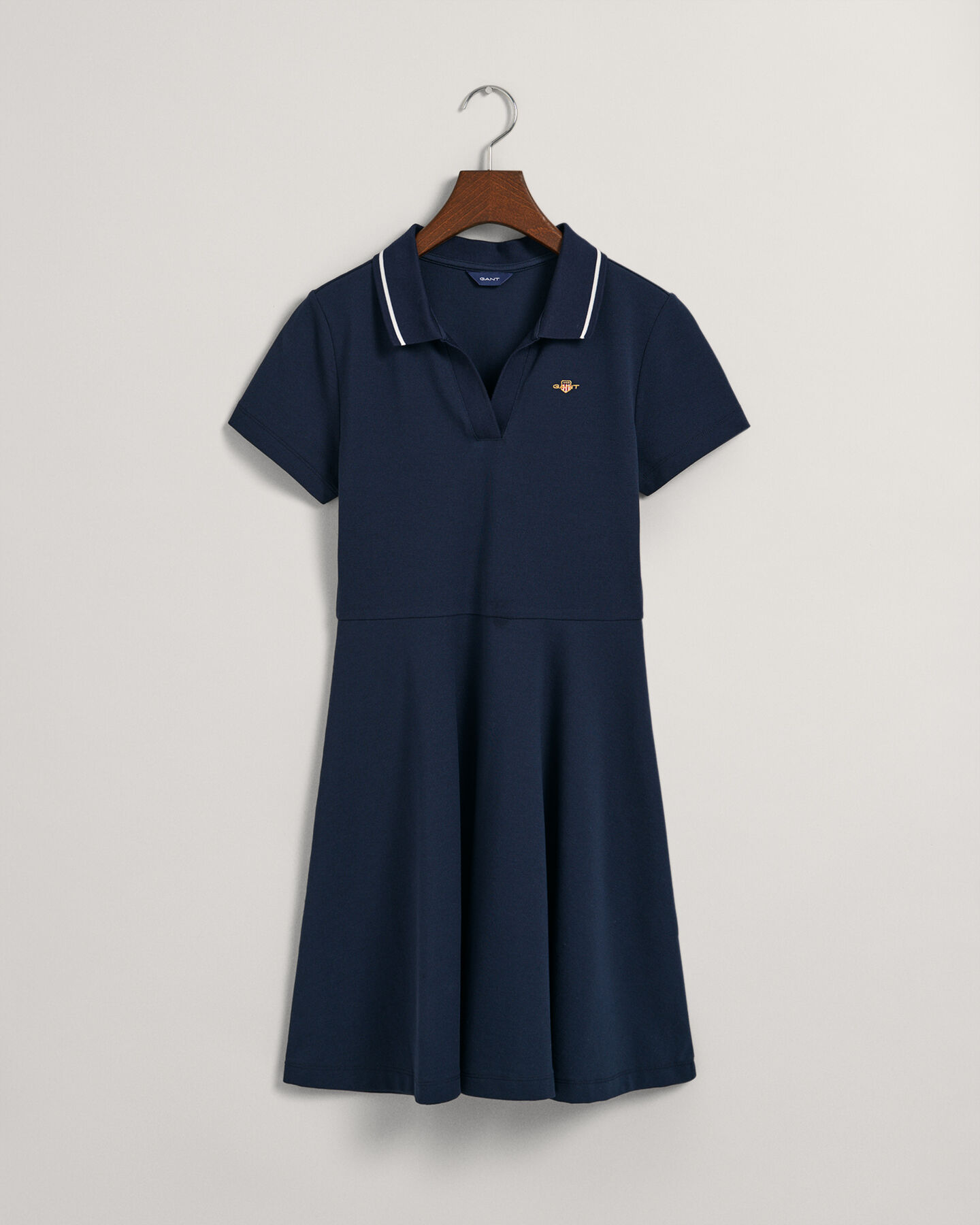 Teen Girls Piqu&eacute; Rugger Kleid