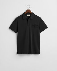 Tonal Shield Poloshirt