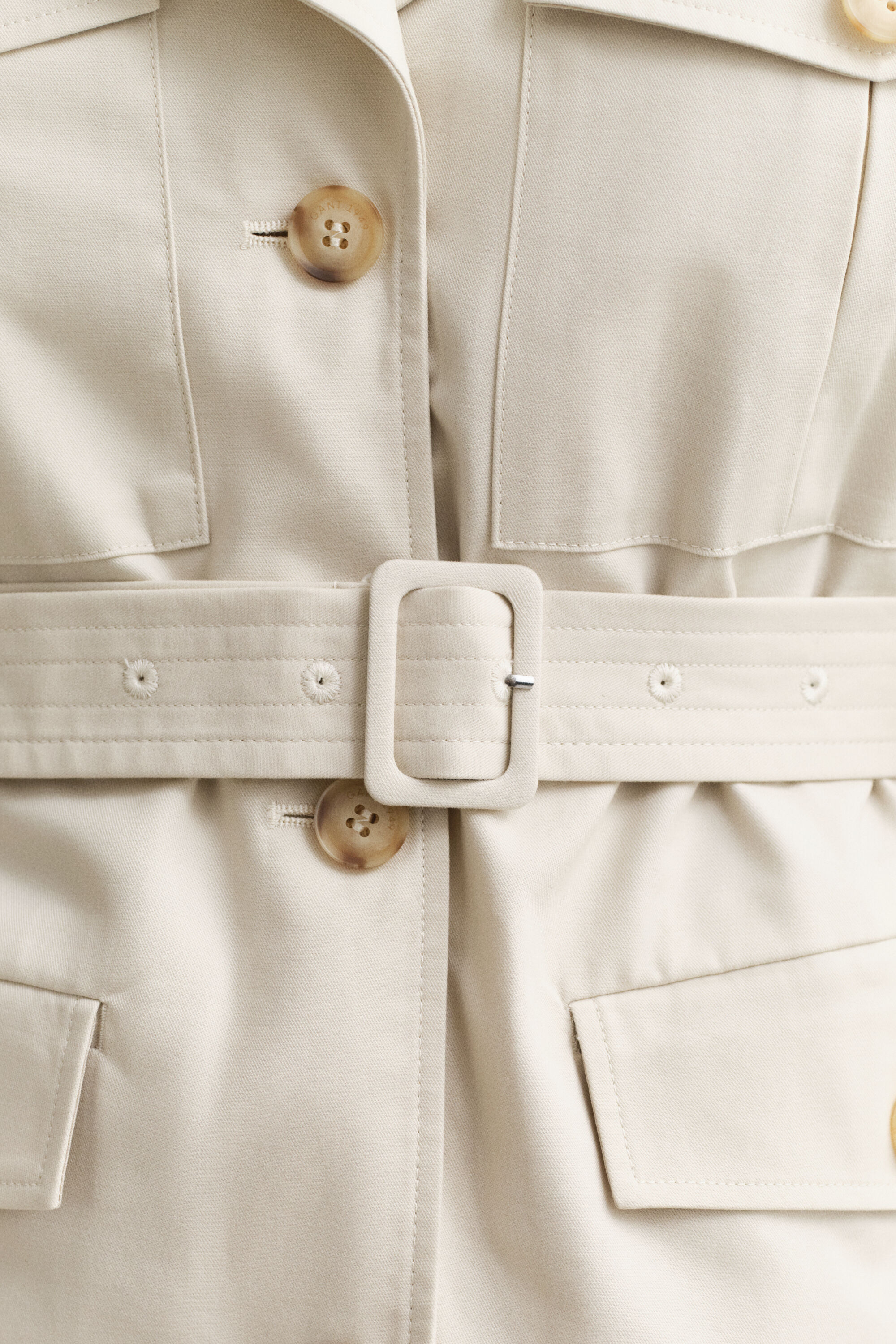 Utility Jacke mit Gürtel