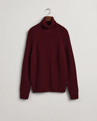 Textured Rollkragenpullover