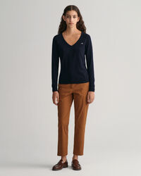 Extra Fine V-Neck Pullover