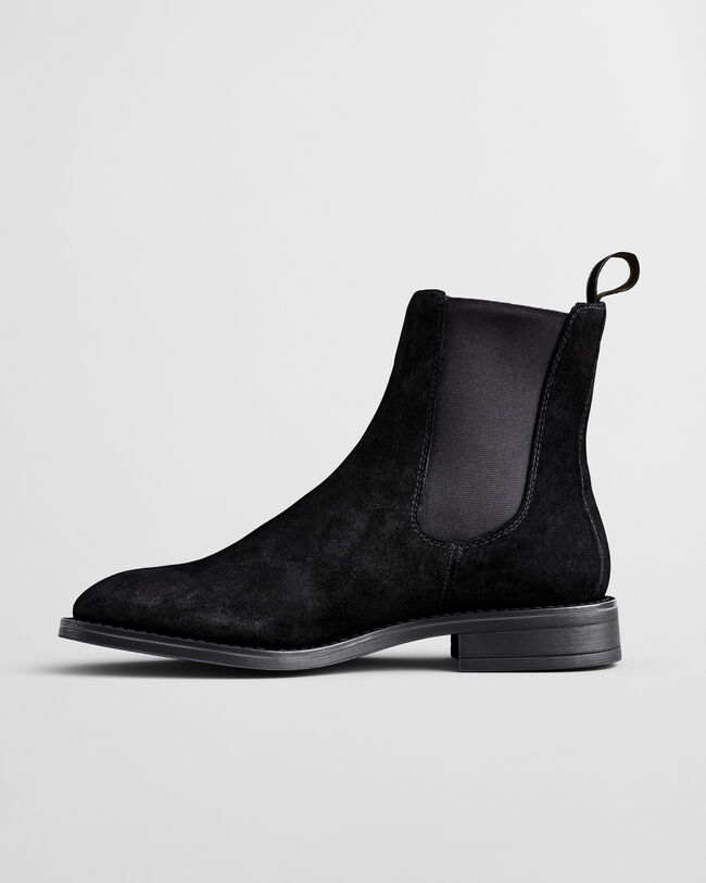 Fayy Chelsea Boot aus Veloursleder