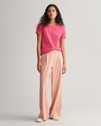 Sunfaded Rundhals-T-Shirt