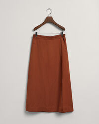 Leinen Viskose Midirock