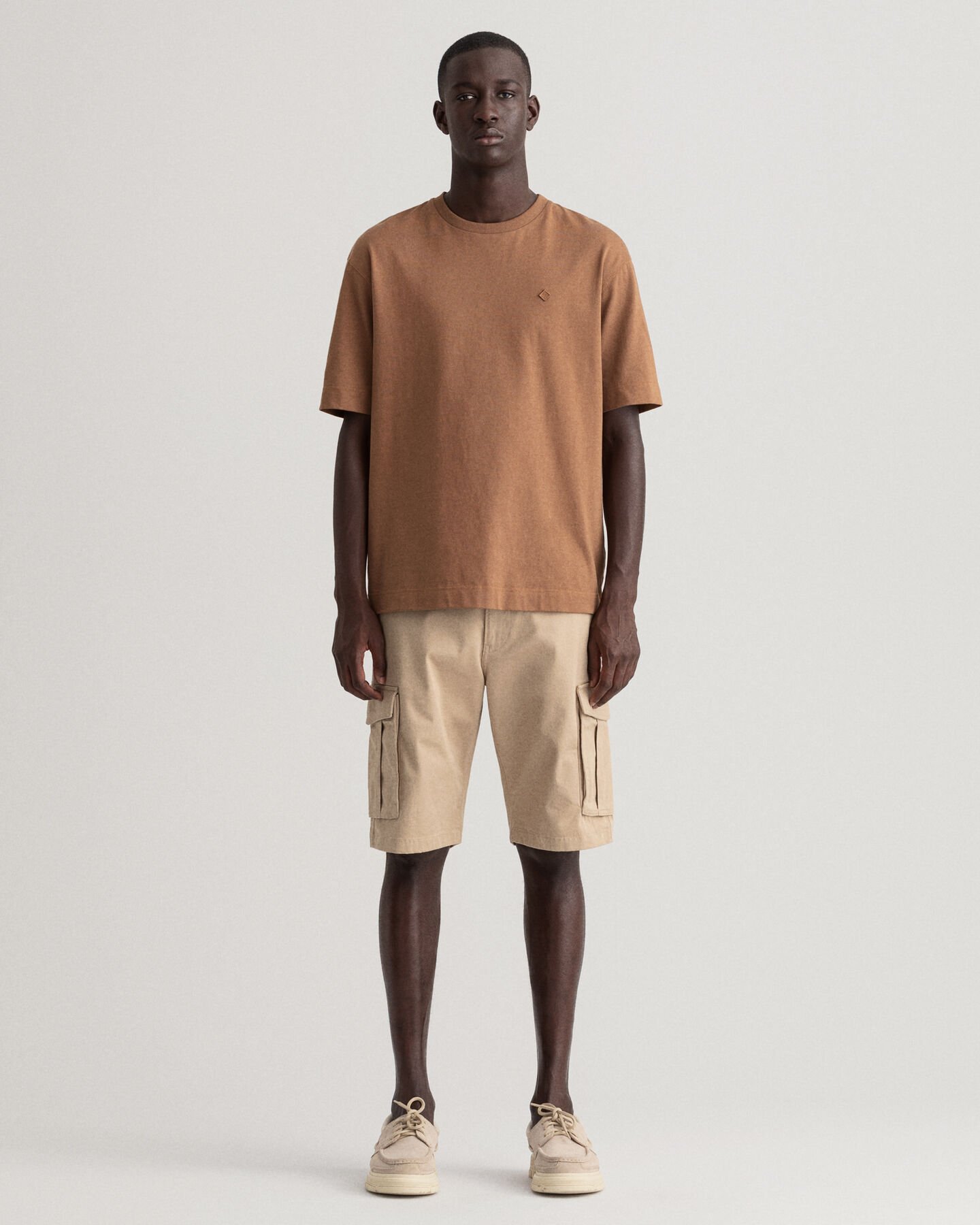Relaxed Fit Cargoshorts aus Twill