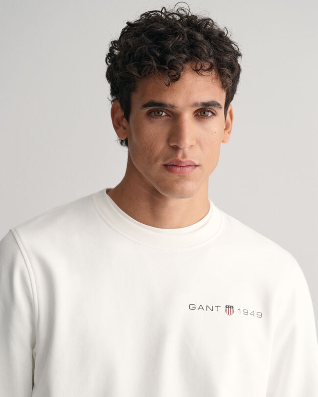 Graphic Rundhals-Sweatshirt mit Print