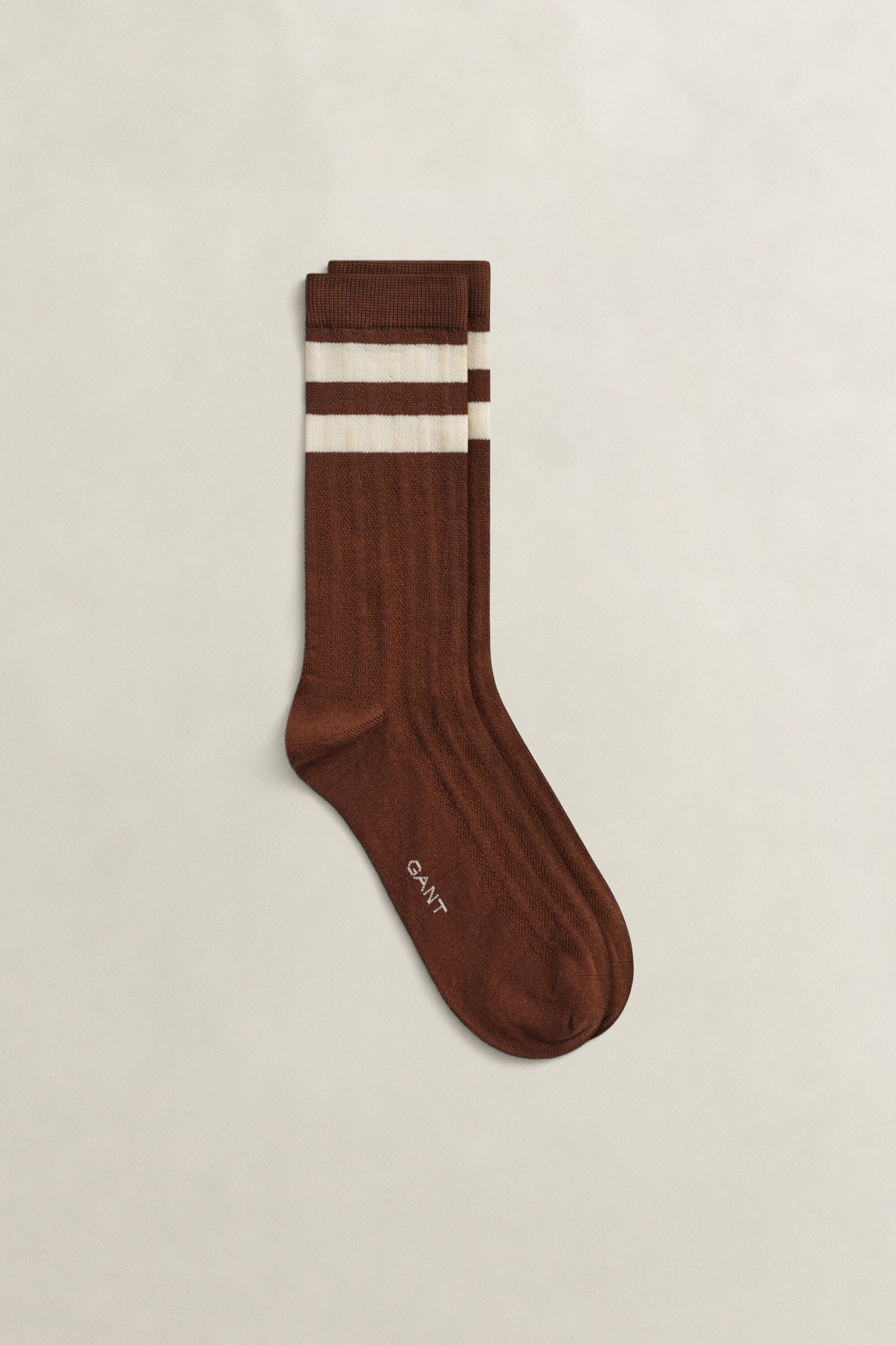 Gestreifte Sportsocken