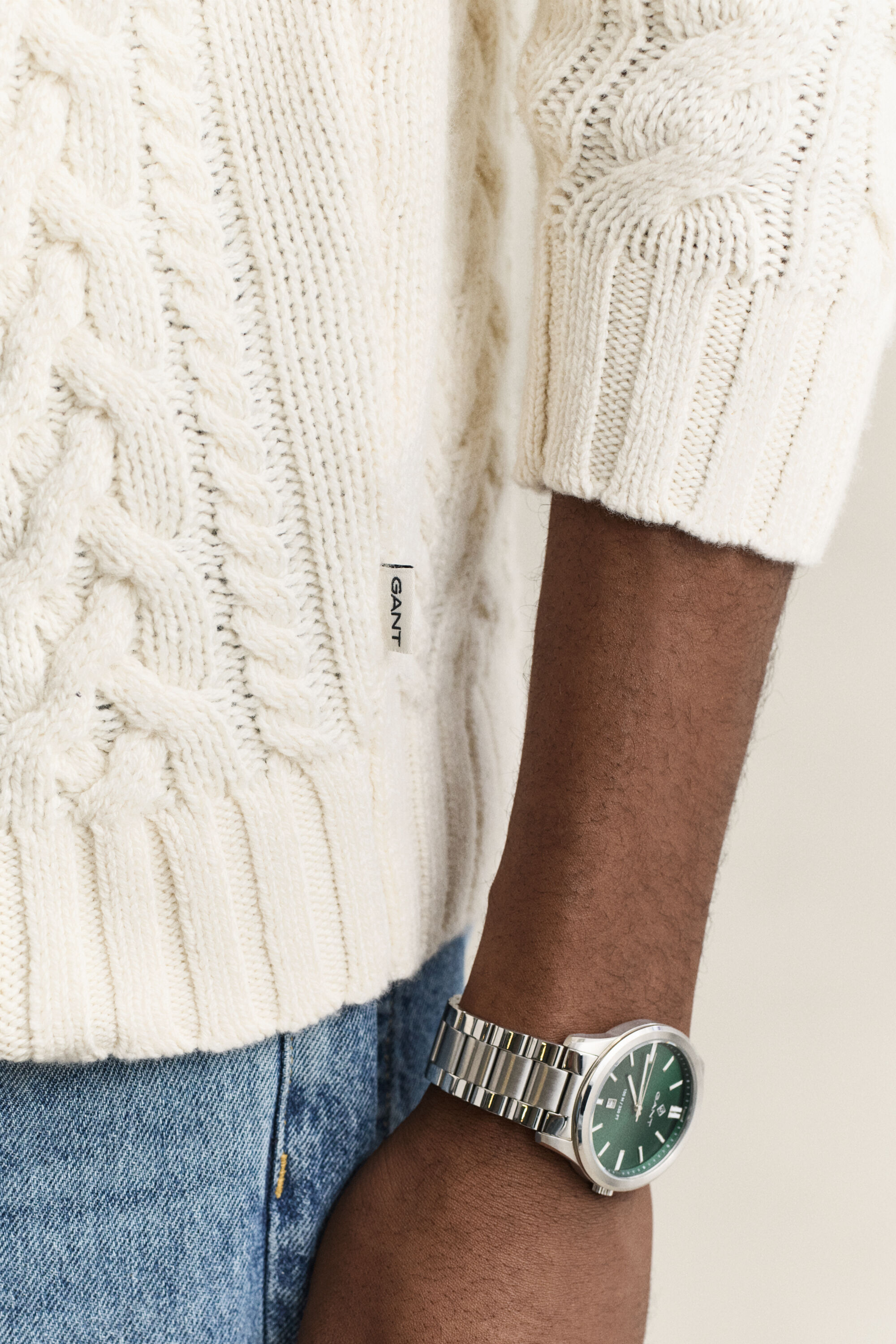 Rollkragenpullover aus Wollgemisch