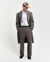 Slim Fit Stretch Popeline Hemd mit Streifen