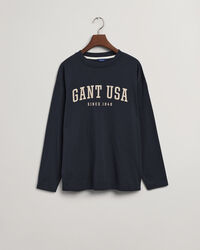 USA Graphic Langarm-T-Shirt