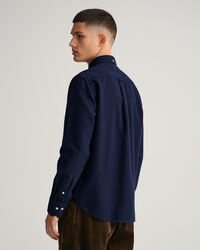 Regular Fit Hemd mit Fischgr&auml;tmuster