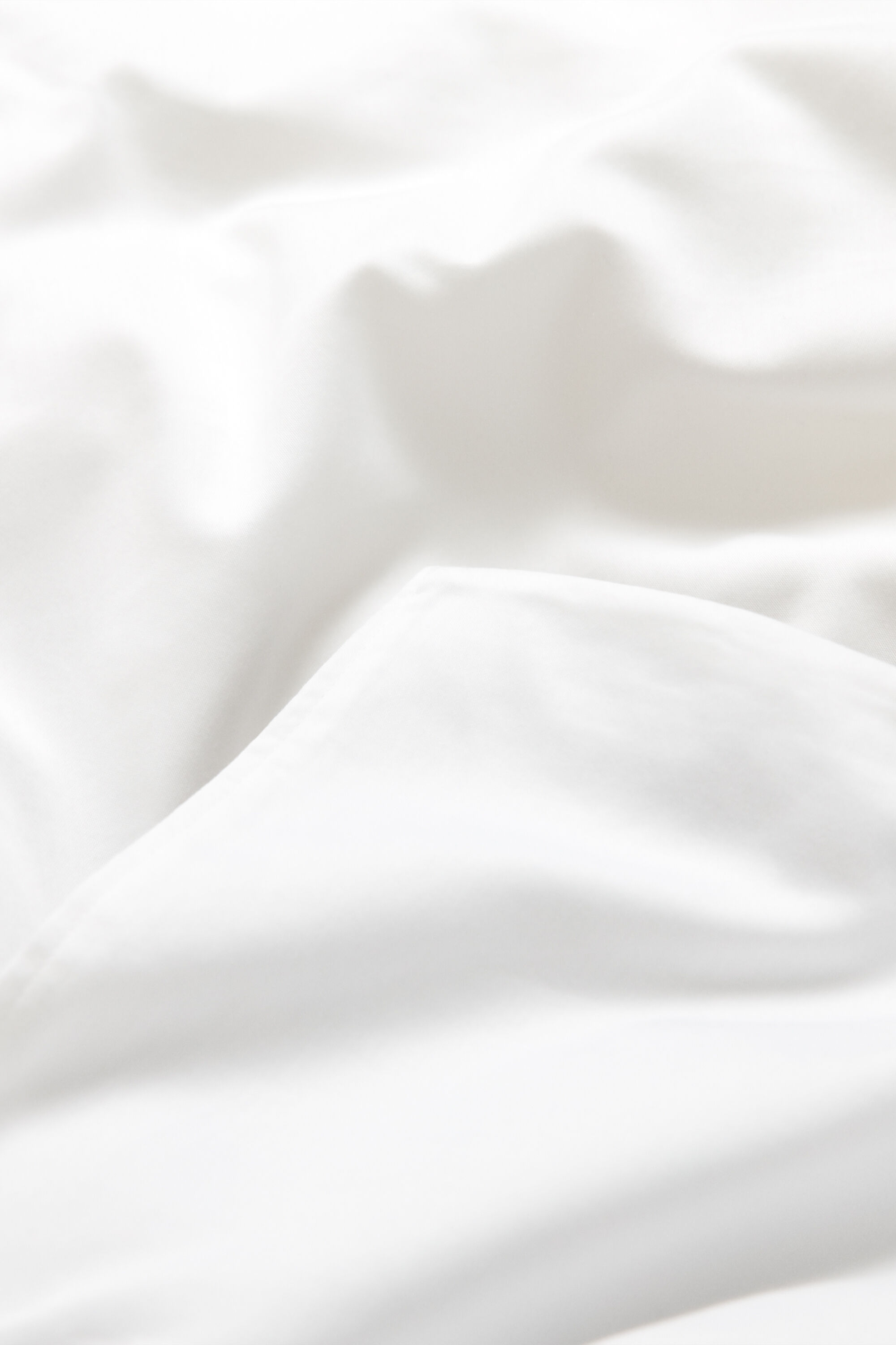 Sateen Einzelbettbezug — WHITE