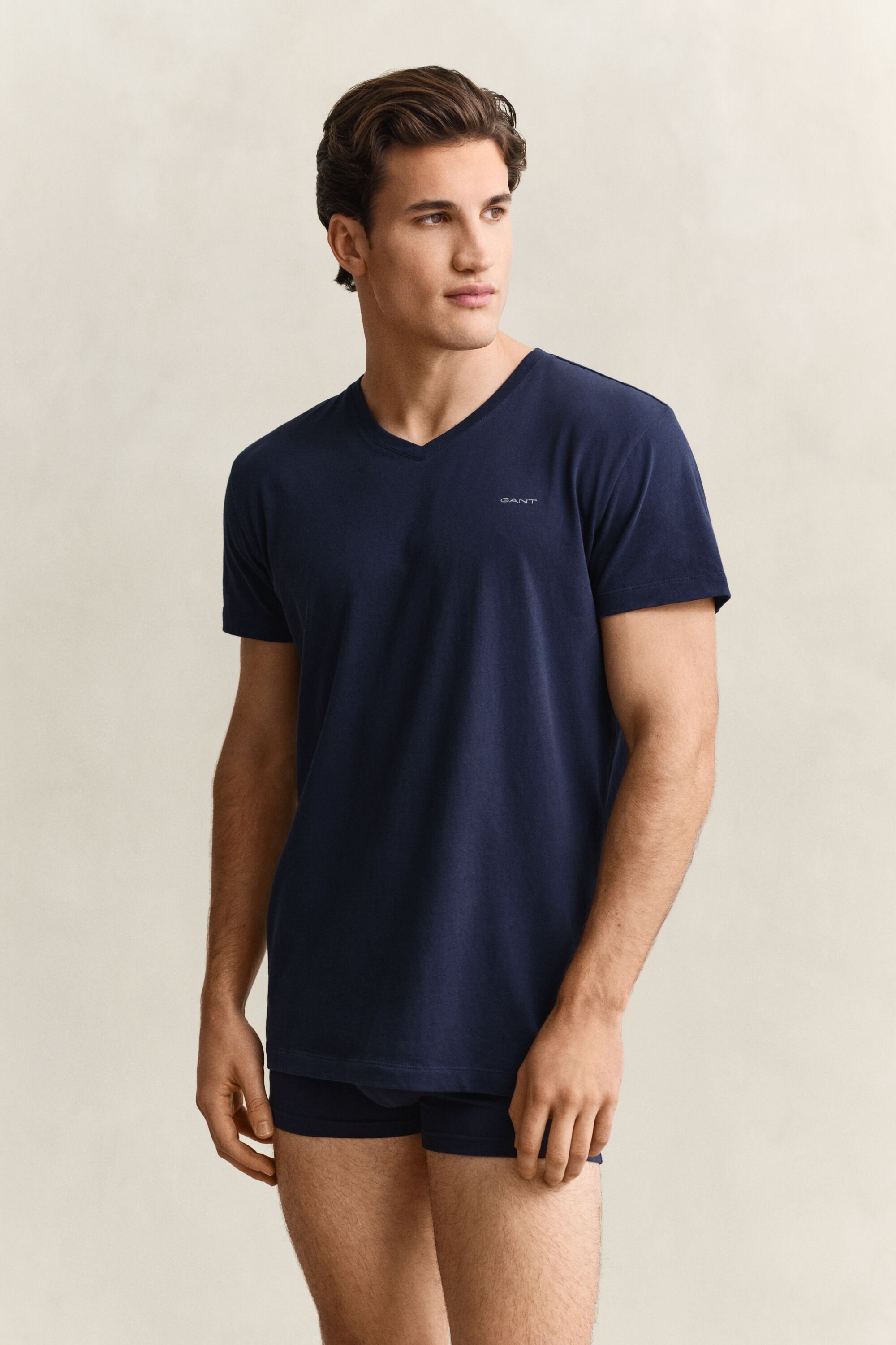 2er-Pack V-Neck T-Shirts