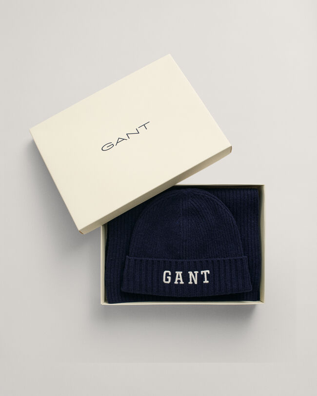 Geschenkset mit Beanie und Schal