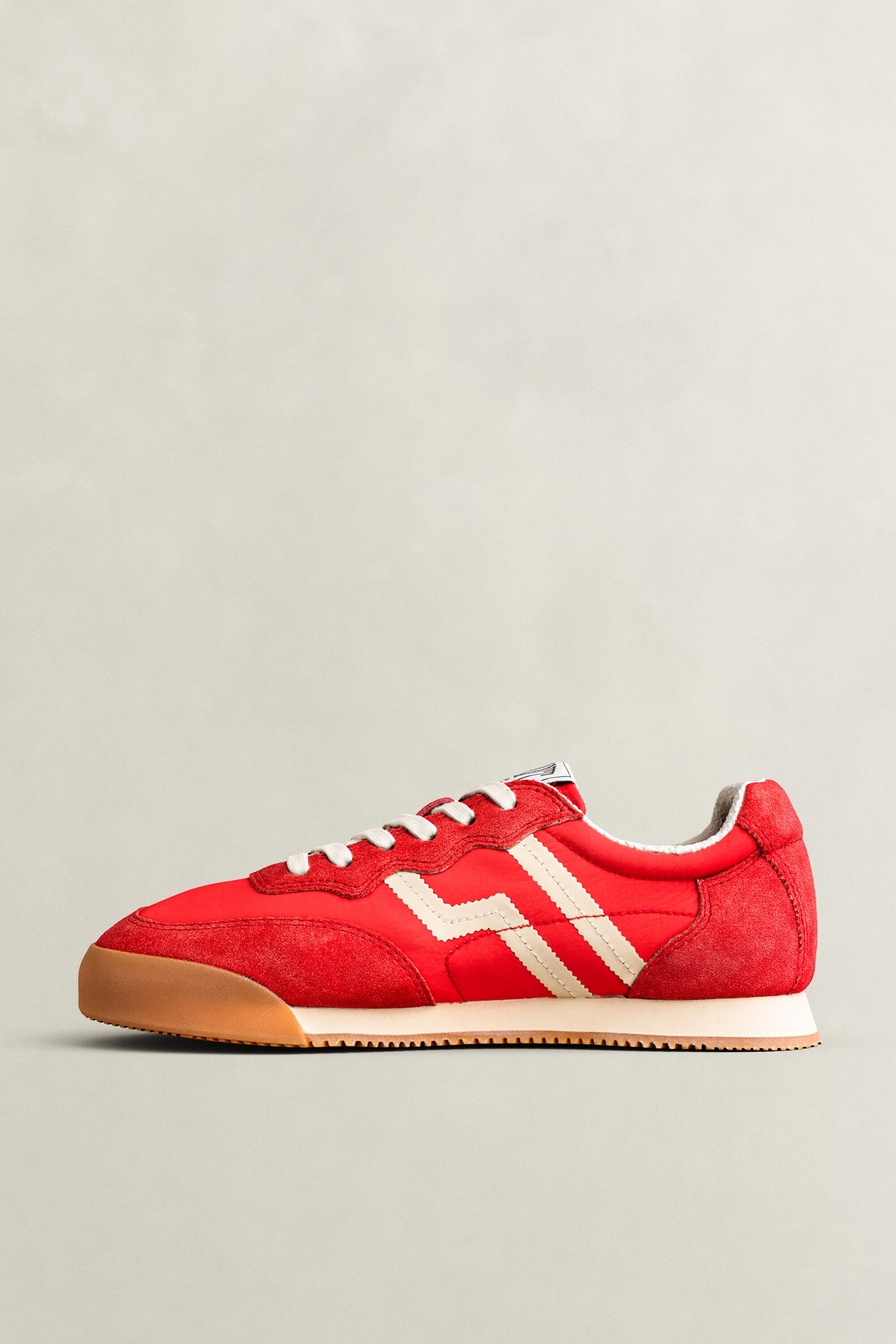 Beylana Suede Sneakers — PERFECT RED
