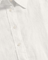 Regular Fit Leinen Chambray Bluse