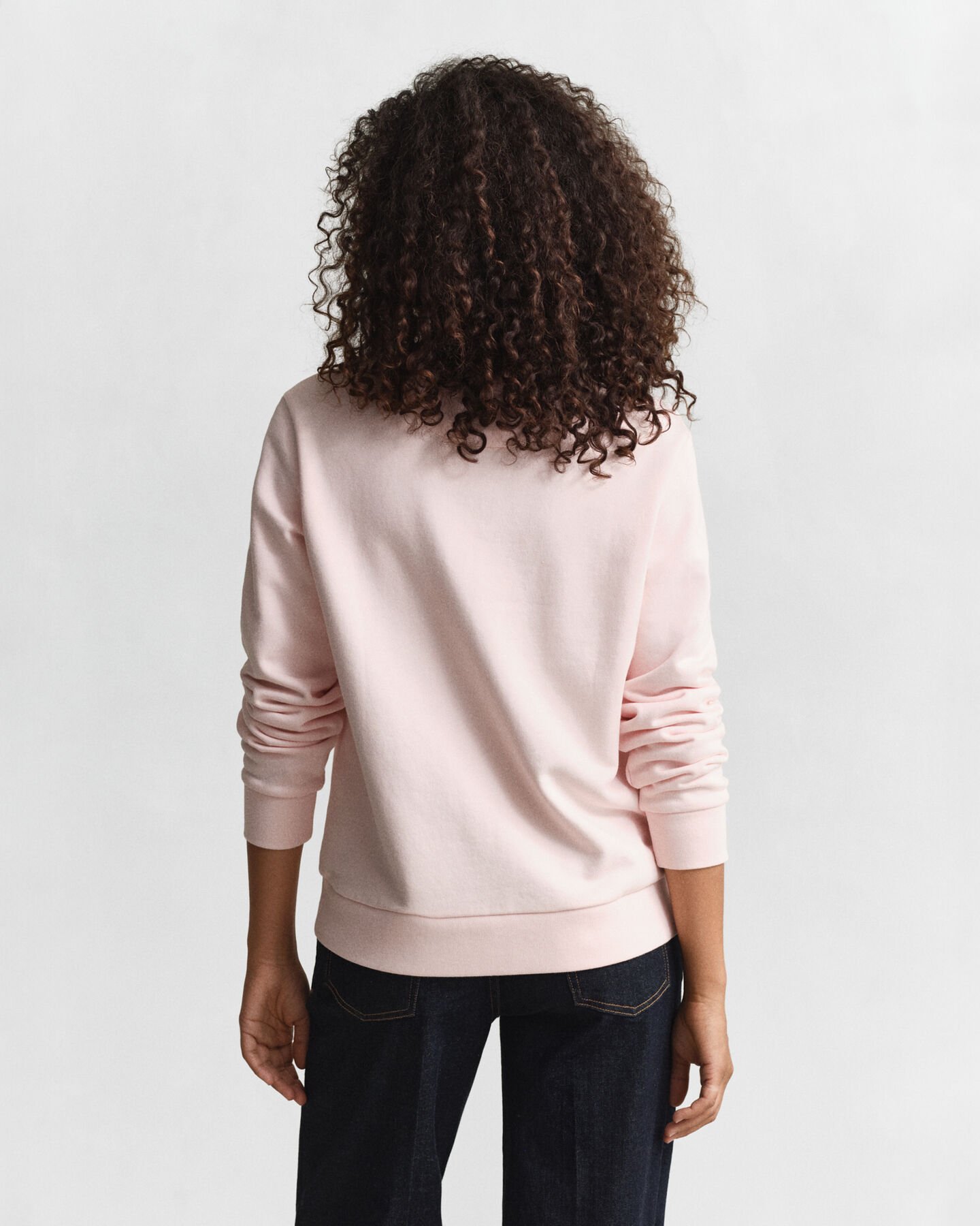 Tonal Graphic Rundhals-Sweatshirt