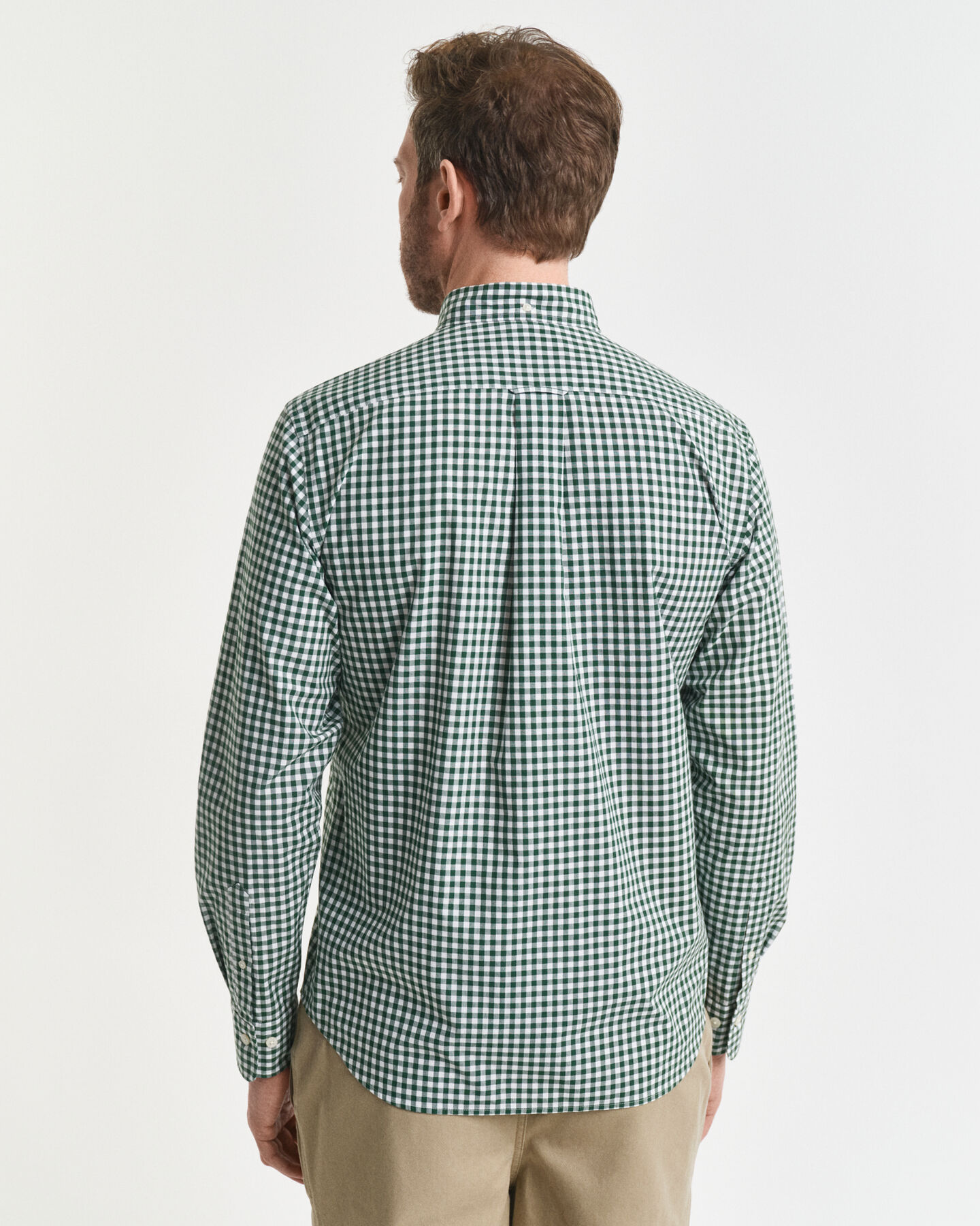 Regular Fit Classic Gingham Popeline Hemd