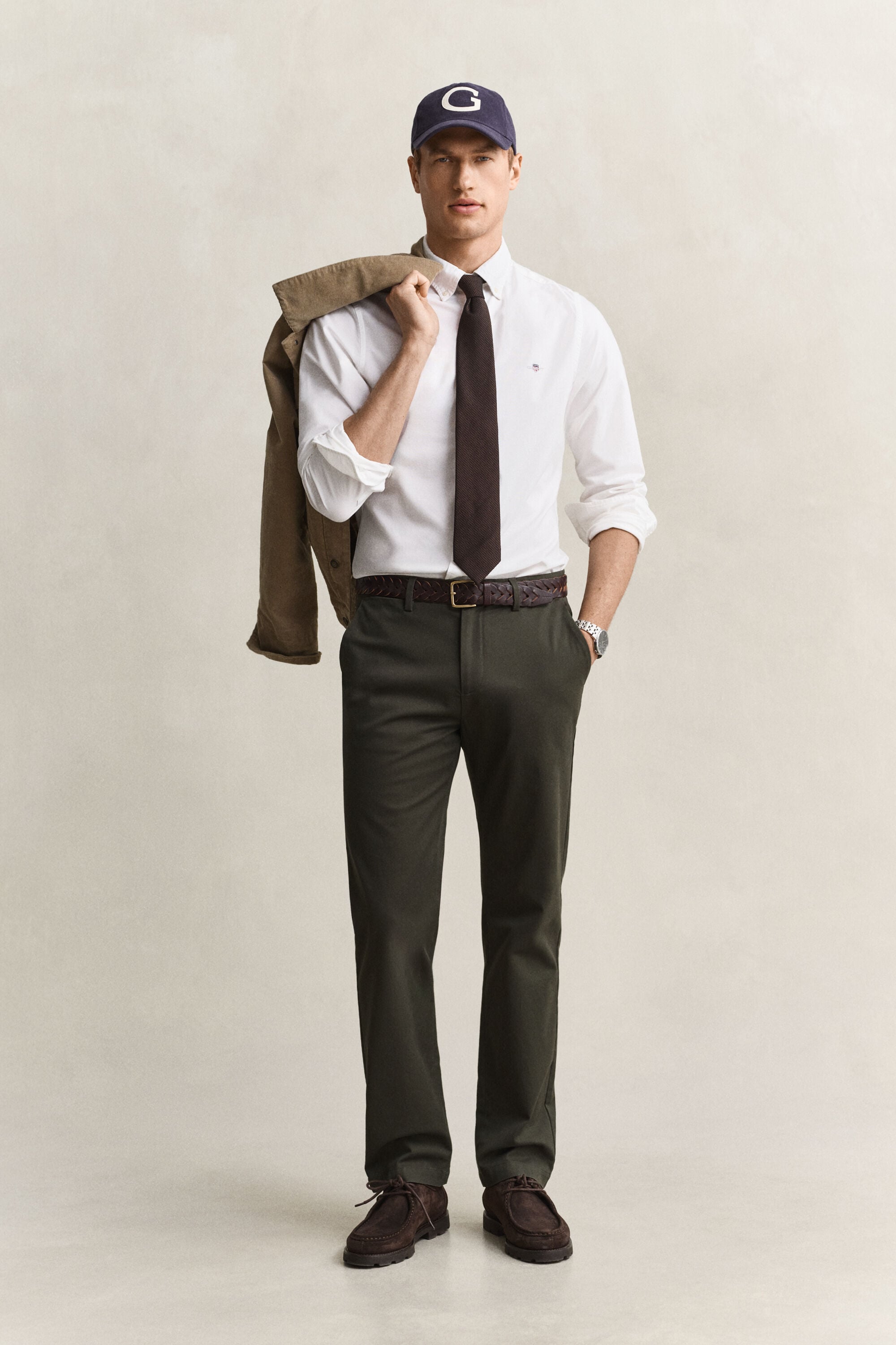 Regular Fit Smart Chinohose