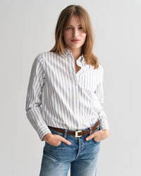 Regular Fit Archive Oxford-Bluse mit Streifen