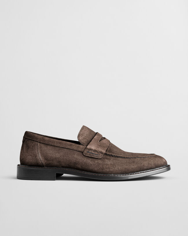 Lozham Loafer aus Veloursleder