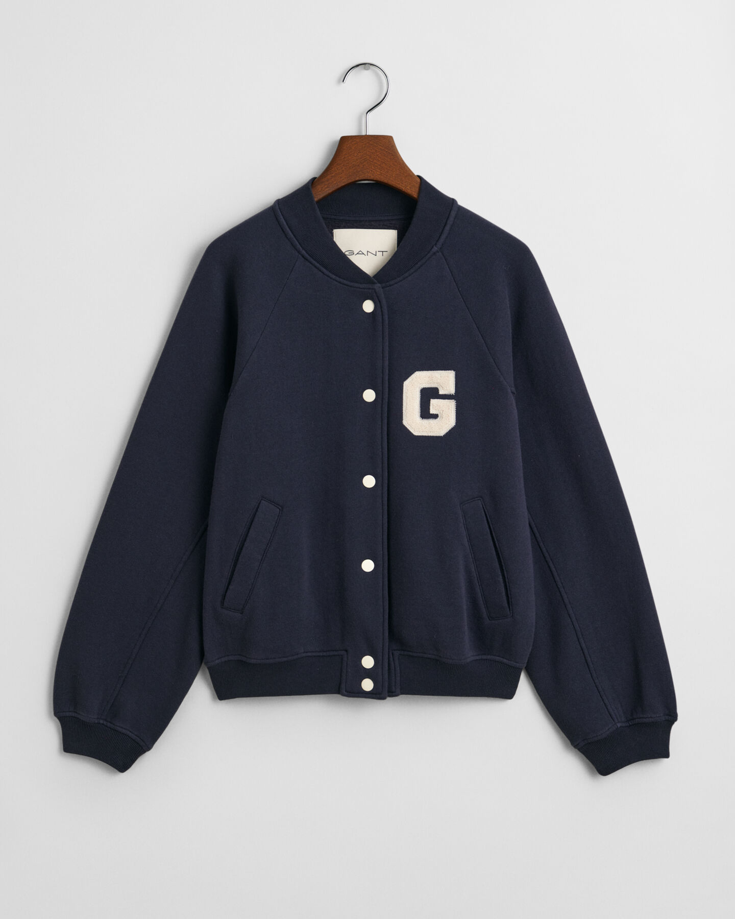 GANT Jersey Varsity Jacke mit G-Badge