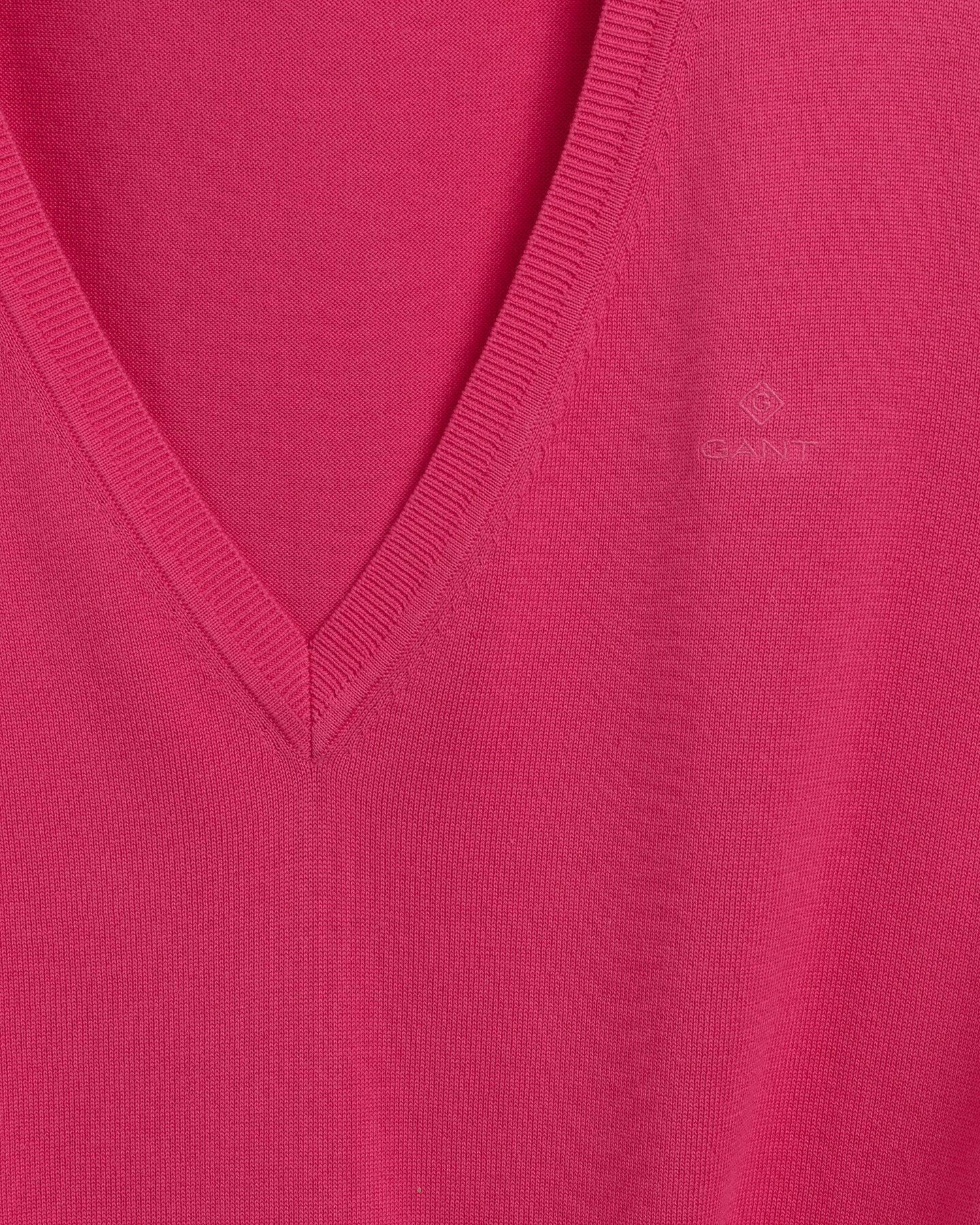 Leichter V-Neck Pullover aus Baumwolle