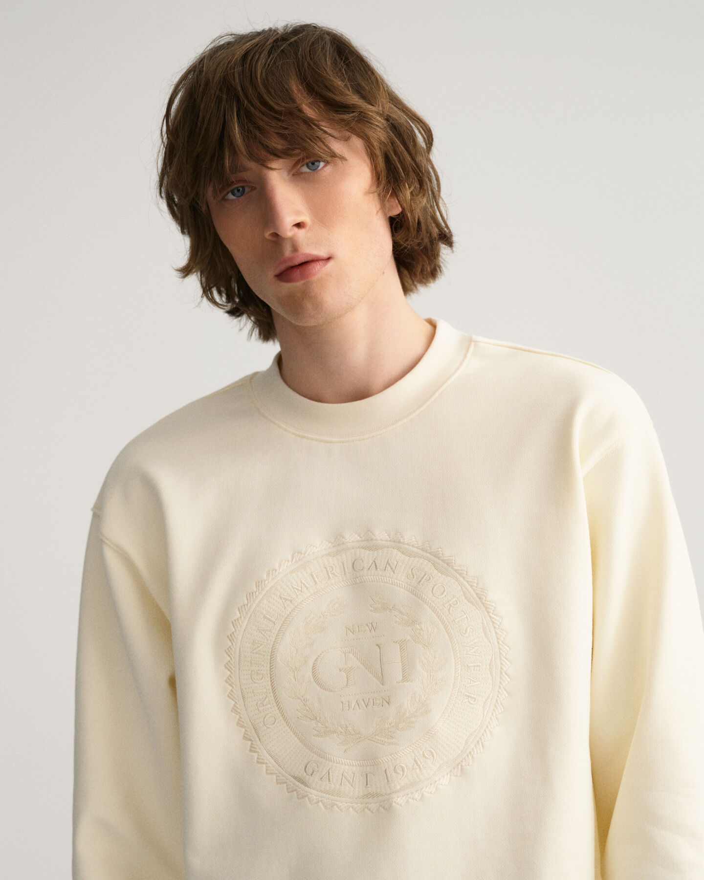 Monogram Rundhals-Sweatshirt
