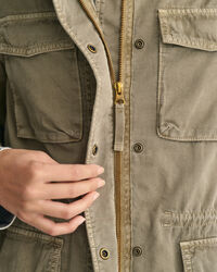 Stückgefärbte Feldjacke