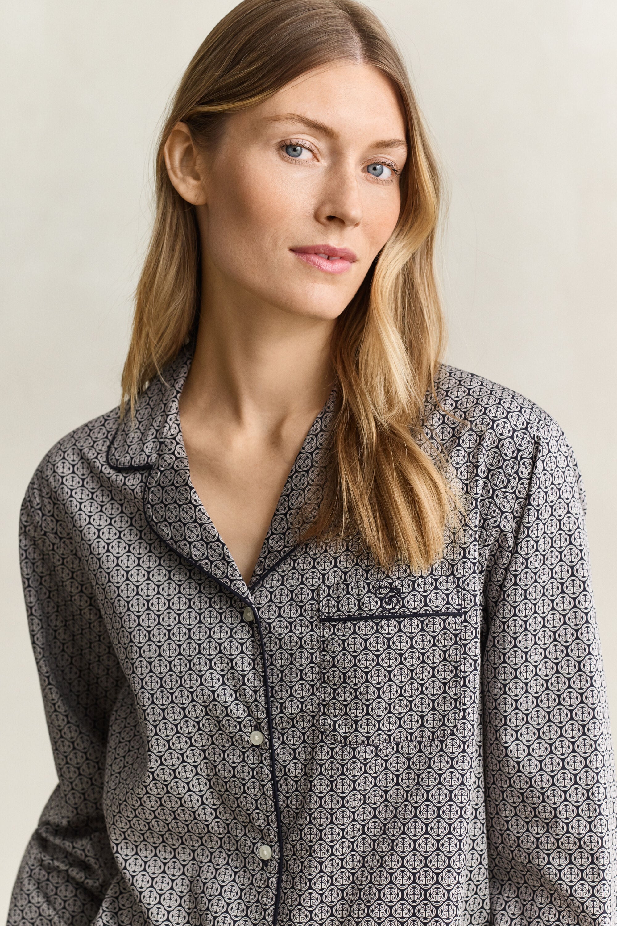 Pyjama mit Print