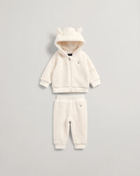 Baby Fleece-Set aus Hoodie und Hose