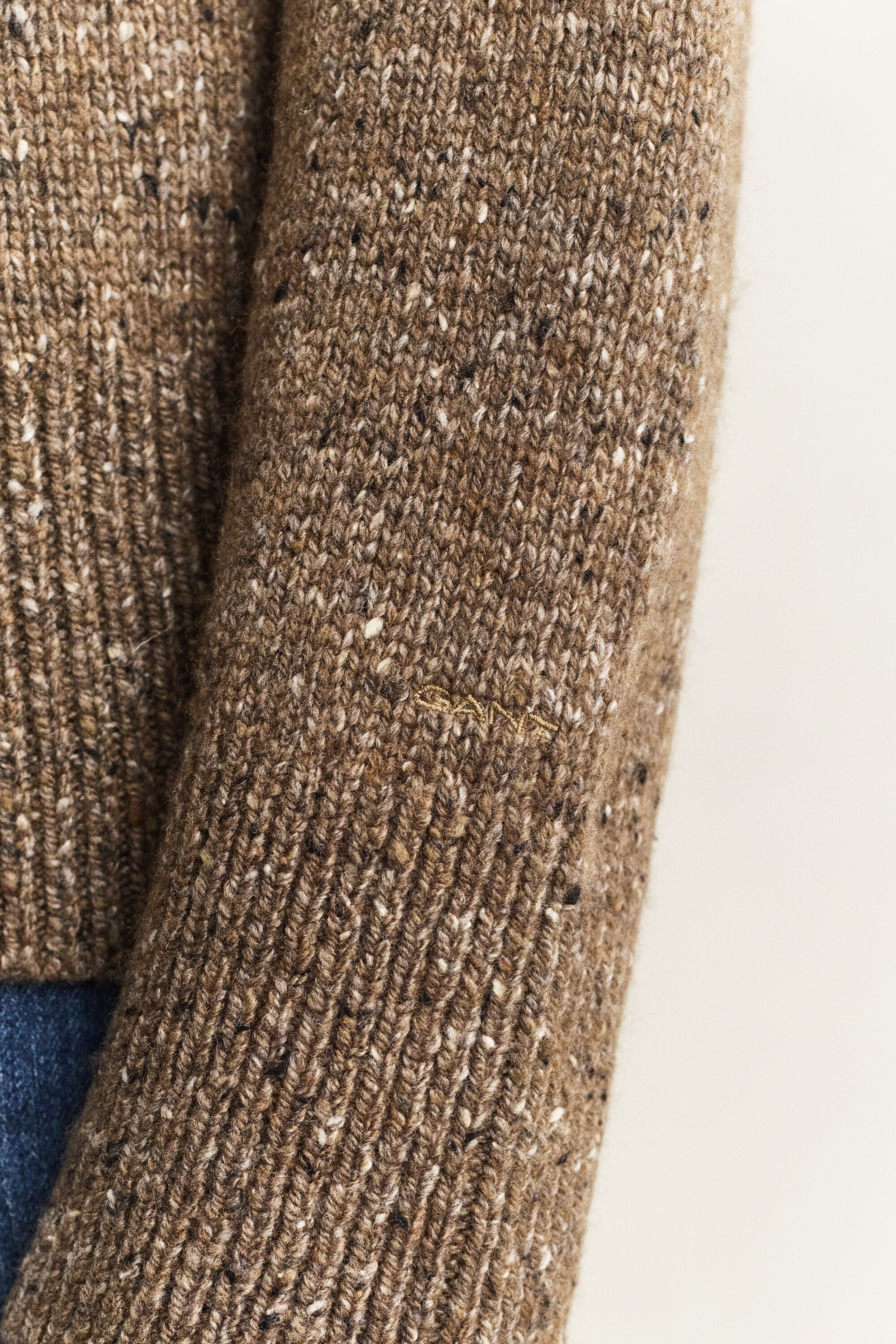 Pullover aus Wollmix mit Noppenstruktur