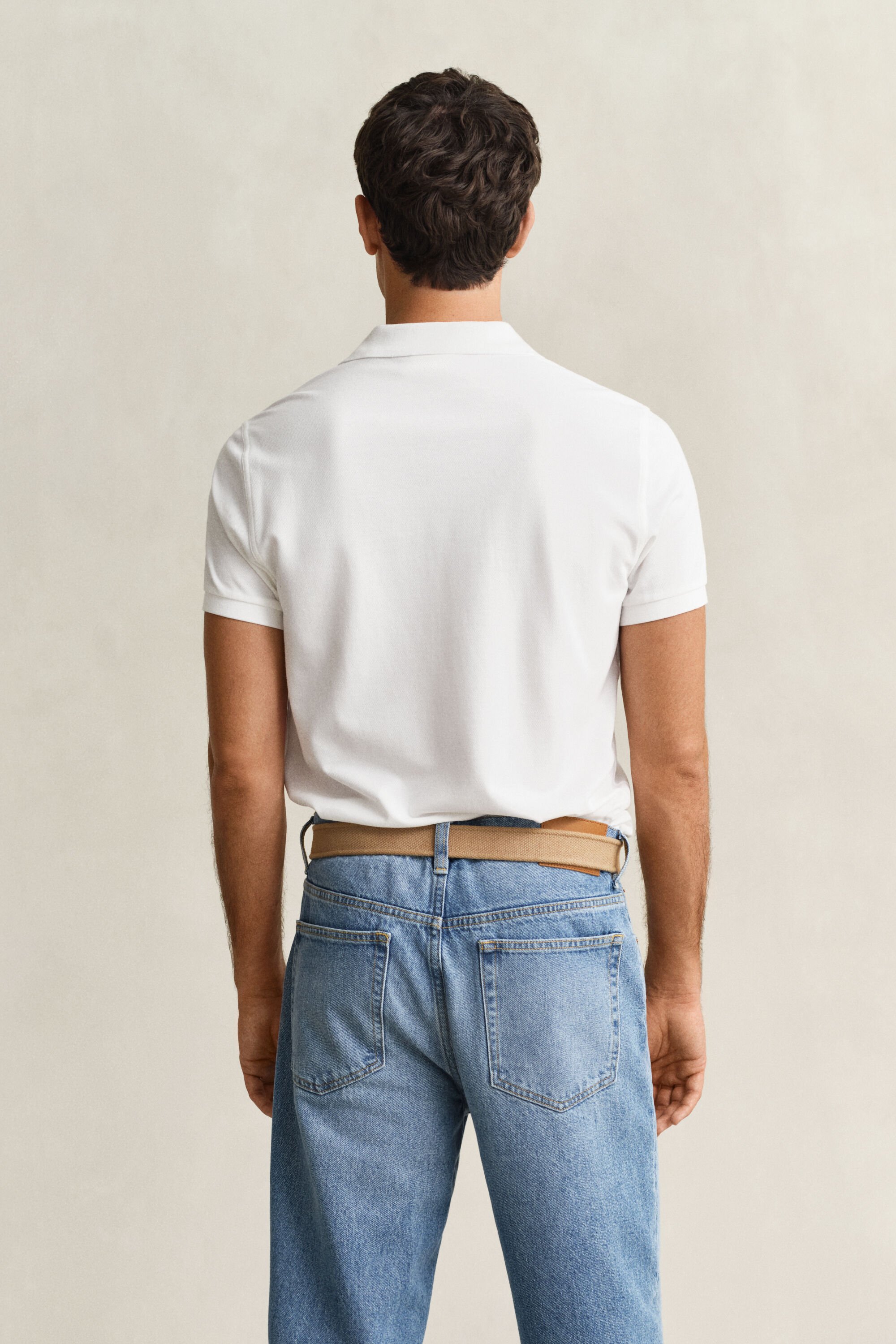 Slim Fit Archive Shield Piqué Poloshirt