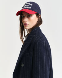 Cap aus gebürstetem Baumwolltwill