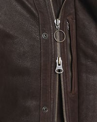 Decker Jacke aus Nubukleder