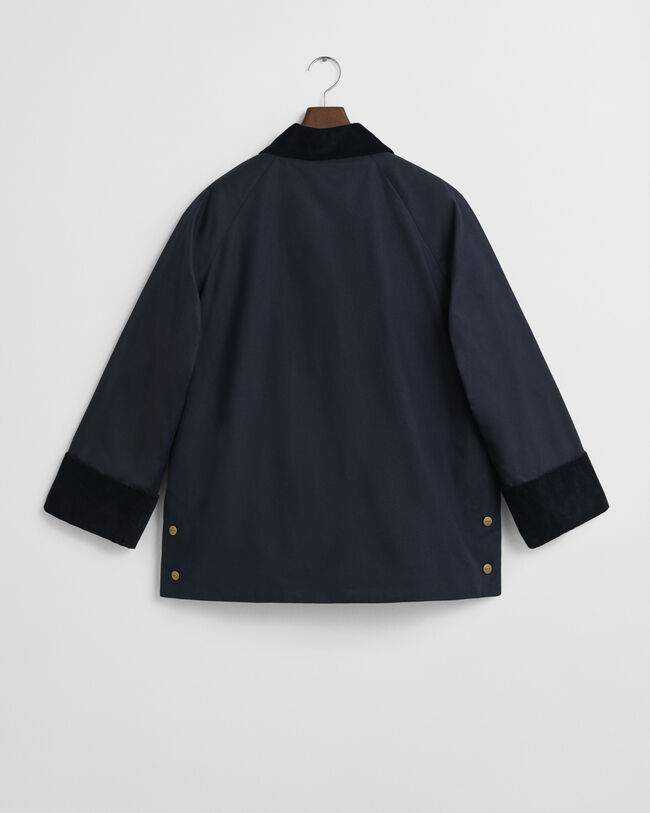 Waxed Cotton Double Decker Jacke