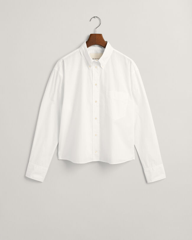 Verkürzte Relaxed Fit Bluse