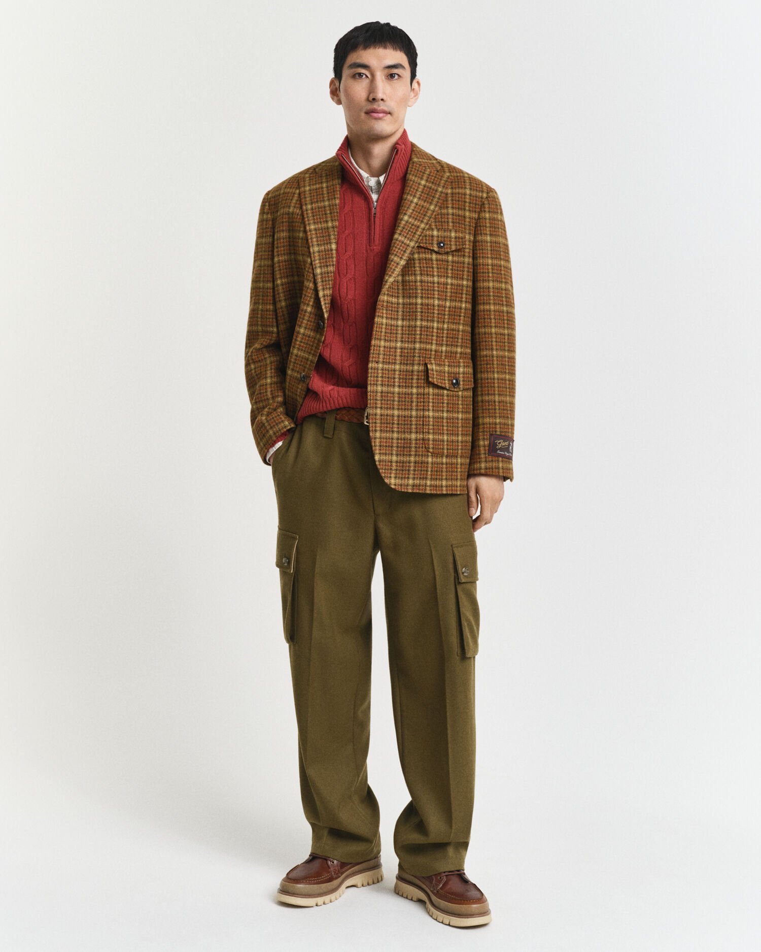 Lambswool Zopfstrick Troyer