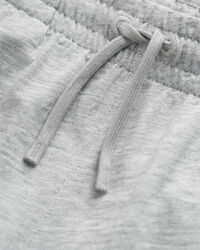 Teens Shield Shorts aus Baumwoll-Flammgarn