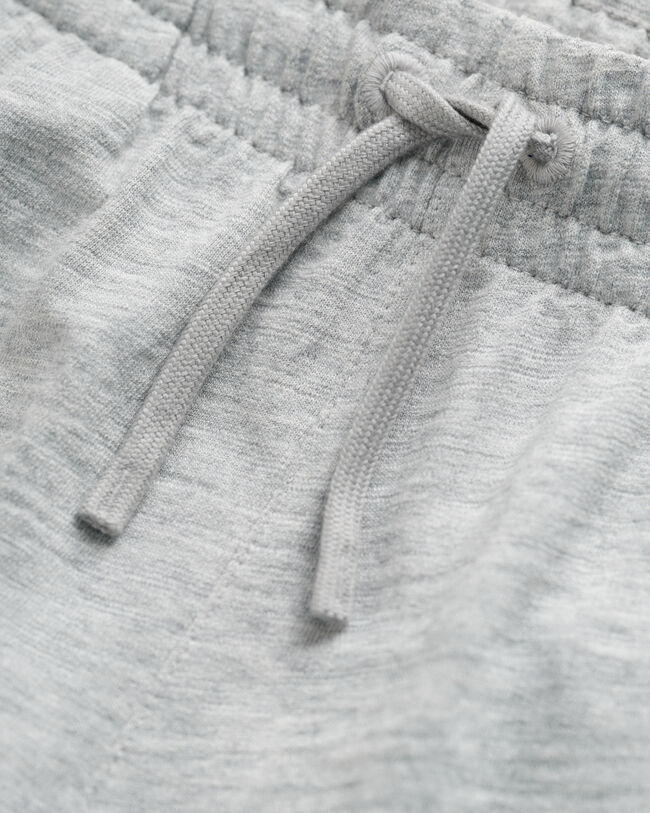 Teens Shield Shorts aus Baumwoll-Flammgarn